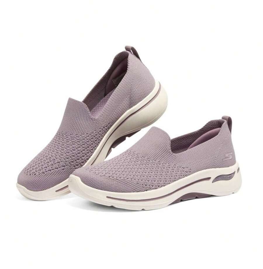 Skechers Women's Slip-On Comfortable Casual Athletic Walking Shoes - Dusty Pink - View 1