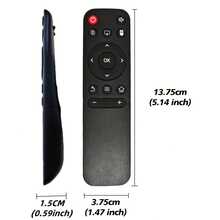 Control remoto de repuesto para mini proyector, compatible con Magcubic HY300Pro, HIPPUS HY300Pro, Aubor HY300Pro, Xgody HY300Pro, Maypug P1 Proyector portátil - Negro - Ver 3