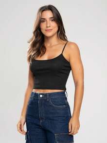 Women Tank Tops & Camis - màu đen - Xem 9
