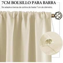 Curtains - Beige - View 4