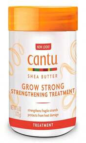 Cantu Grow Strong Strengthening Treatment With Shea Butter, 6 Ounce,Cheap,Valentine's Day,Cheap Items,Travel,Travel Essential,Room Decor,Valentine's Gift,Cheap Stuff,Room,1 Dollar Items,Vacation Essentials,Gifts For Women,Bedroom,Valentine,99 Cent - ColorA - View 1