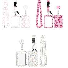 1 Conjunto (Clipe de Crachá + Porta-Cartão + Cordão) Porta-Crachá Azul, Carretel de Crachá com Cordão Retrátil, Acessórios de Assistente Médico com Cordão Destacável, Chaveiro Durável com Porta-Cartão Vertical e Etiqueta de Nome, Adequado para Enfermeiras, Professores, Estudantes, Escritório, Mulheres, Homens, Médicos, Funcionários, Presente do Dia da Enfermagem - Estetoscópio Azul