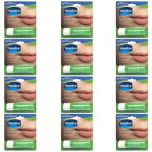 Vaseline Lip Therapy Petroleum Jelly - Aloe Vera For Women - 0.16 Oz Lip Balm - Pack Of 12 - Clear - View 2