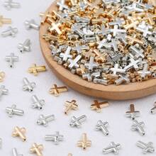 200 颗 CCB 心形星形隔珠，适用于 DIY 珠宝制作、手链、项链、配饰 - 心 - 查看 10