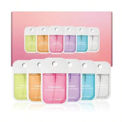 1 st. 45 ml handdesinfektionsspray - Antibakteriell handdesinfektionsspray för hemmabruk, bärbar handdesinfektionsspray med en fräsch doft och antibakteriell rengöringsspray. Säkerställer att dina händer förblir rena och hygieniska.