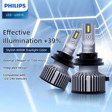 1pc Philips Ultinon Pro3015 LED Car Headlight Bulb With 6000K High Brightness White Light Suggest Purchasing Two Replacements For Better Results - Multicolor - View 1