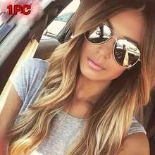 1 Piece Retro Metal Double Bridge Women's Aviator Fashion Glasses - Oval Reflective Lenses, Luxurious Gold Decoration, Suitable For Casual And Formal Occasions, High-Quality Lenses - 銀色/銀色 - 查看 12