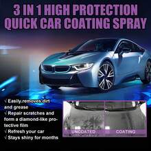 3-In-1 High Protection Fast Car Coating Spray Auto Paint Color Change Cleaning Coating Spray