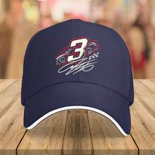 1pc, Flying Racing Style: Unique Design Men'S Baseball Cap, Showcase Your Personality!Outdoor Street Sports, Dates, Fitness, Vacations, Cycling, Truck Driver Lightweight Hat, Advanced Father'S Day Gift Sun Protection, Breathable Quick-Dry Baseball Cap - Black - View 1