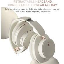 Écouteurs Bluetooth H9, sans fil pliables et portables, autonomie ultra longue, gaming, basses stéréo, microphone intégré pour les appels, contrôle du volume