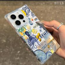 Teléfono móvil Lemon Octopus Block, adecuado para phone16promax, 16 15pro 14PLUS 13 12Pro 11 Pro X XSMAX 12 13 16e 17 17pro 17promax 17airx, y cobertura total transparente: nueva protección de alto valor - transparente - Ver 7