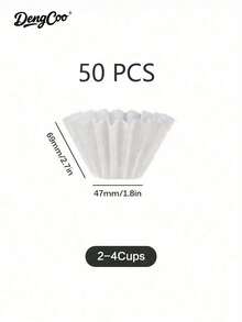 Dengcoo 1个耐用型咖啡滤压器，菱形咖啡滤网配件，手冲咖啡滤网，适用于家庭和手工咖啡冲泡 - 壓紙器 - 查看 14