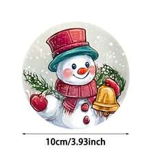 1 bộ/4 cái/6 cái/300 cái Đế lót ly bằng bùn diatom họa tiết người tuyết, thích hợp để trang trí nhà cửa, quán cà phê, trà chiều, trang trí nhà hàng, tiệc theo chủ đề, trang trí hàng ngày và cũng có thể làm quà tặng Giáng sinh - Nhiều màu - Xem 3