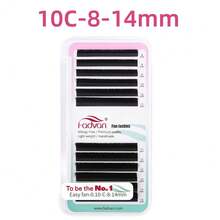 Fadvan Easy Fanning Eyelash 0.05/0.07/0.10 C/D 9-17mm 15-20mm Mix Extensions Blooming Eyelashes Flare Eyelashes Russian Volume Auto Fan Eyelashes Natural Cilia Silk Lashes, Natural, Lash Tech Supplies Lash Clusters, Eyelash Clusters, Individual Eyelashes, Lashes, Fake Lashes - C - View 26