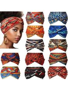 1/2/5 chiếc Băng đô co giãn mềm mại chống trượt dành cho nữ - Kiểu đan chéo thanh lịch dùng cho yoga, thể thao, hàng ngày, màu đen/trắng/xám/be/hồng đồi mồi - Phụ kiện tóc đa năng nhẹ nhàng (không gây nếp gấp, thiết kế thân thiện với tóc) Băng đô thời trang - Nhiều màu - Xem 1