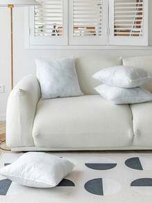 1pc High-Density Support Throw Pillow Insert, Versatile For Sofa, Bed, Car, Multi-Season