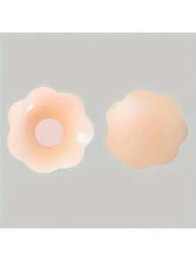 10 Reusable Seamless Silicone Nipple Covers - Invisible, Self-Adhesive, Anti-Convex Breast Patches For Women - Comfortable, Breathable, And Easy To Clean Bra Accessories(2/10pcs)