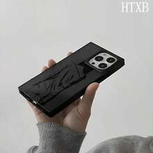 Funda protectora con diseño de espalda de una chica en la parte trasera, compatible con los modelos 16 Pro, 16, 15 Pro, 14, 14 Plus, 13, 13 Pro, 12 Pro y 12 Pro Plus. Cuenta con un diseño integral a prueba de golpes con una amplia abertura, un elegante marco brillante y una excelente calidad. - Amarillo - Ver 3
