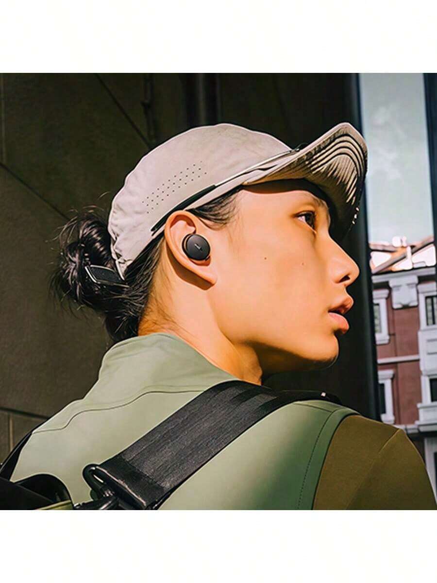 Bose Tai nghe Bluetooth chống ồn thế hệ đầu tiên QuietComfort Công nghệ chống ồn cổ điển Tuổi thọ pin dài Âm thanh chất lượng cao Chống nước và mồ hôi đạt chuẩn IPX Lý tưởng để đi làm và du lịch Màu đen - màu đen - Xem 1