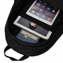 Bolsas deportivas para hombre y mujer de Four Seasons, mochilas escolares para estudiantes, mochilas para ordenador, mochilas para entrenamiento físico, viajes y montañismo HF7722-010 - Blanco y negro - Ver 9