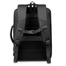 Men Travel Laptop Backpack, Expandable 45L Carry On Backpack Waterproof Airline Approved Business Backpack For Men Work With USB Charging Port 15.6inch Laptop Compartment, Large Capacity College Bookbag Work Computer Bag Gifts For Men Fits 15.6 Inch Notebook Christmas And New Year Gifts Large Capacity Bag