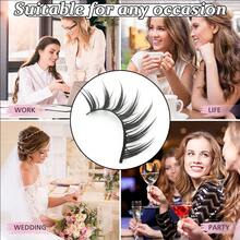 6 Pairs Wet Fox Eye Lashes Anime False Eyelashes Cosplay Fake Lashes Dramatic Eyelashes Wet Eyelashes Extensions Makeup Tool