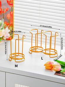 1 件豪华金属一次性杯架，适合家庭、咖啡厅和酒店使用的理想纸杯收纳盒 - 彩色 - 查看 2