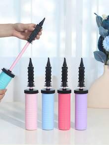 1pc Balloon Pump, Balloons Manual Pump For Party, Balloon Handheld Inflator For Latex And Foil Balloons, Mini Balloon Hand Pump Inflator, Hand Held Tool, Portable Balloon Inflator, Balloon Accessories, Hand Push Air Pump, Balloon Inflation Pump, Birthday Party Supplies, Wedding Party Supplies