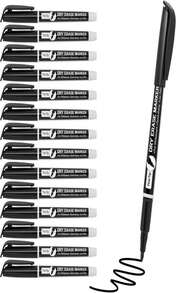MaxGear Dry Erase Markers Fine Tip With Eraser, Assorted Color Magnetic Whiteboard Markers Erasable Fine Point Low Odor For White Board, School Supplies For Classroom, Home, Office, 8 Count - ColorF - 查看 1