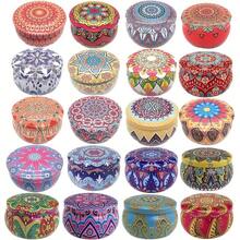 4/12/24/36pcs Candle Tins, 2.2oz With Lids, Bulk Empty Candle Containers For DIY Candle Making, Premium Metal Candle Holders, Round Candle Container Kits, Suitable For Adult DIY Candle Making In Various Patterns - Mixed Colors - View 5