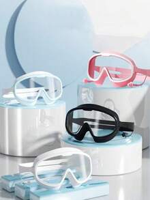 Adult Swimming Goggles, Ultra-Clear Vision, Anti-Fog And UV Protection, Suitable For Various Swimming Activities - Multicolor - View 1