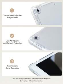 Ayotu 椰子树保护套适用于 iPad 10.2 英寸 2021/2020 iPad 第 9/8 代，兼容三星 Galaxy Tab A8 10.5 英寸 2022，兼容华为 Matepad 10.4/Tab，带笔架，支持自动睡眠/唤醒盖，时尚保护套 - 彩色 - 查看 6