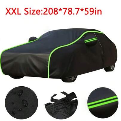 209*79*59 Inch Universal Car Sedan Cover Full Cover Sunlight Water Resistance UV Protector