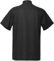 Church Clergy Men's Tab Collar Clergy Shirt Long/Short Sleeveshalloween - 黑色1(短袖) - 查看 5