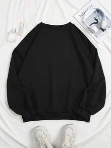 Sudadera hoodie básica mujer dama  estampado grafico nombres de ciudades "CALIFORNIA" 1991" estilo americano  diseño juvenil moderno caliente frío uso diario | buena calidad | Textura Suave - Negro - Ver 2