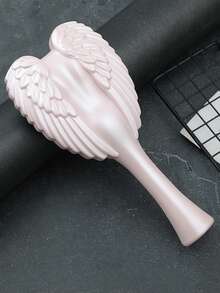 فرشاة شعر مضادة للكهرباء الساكنة بأجنحة ملاك، مناسبة لجميع أنواع الشعر، مشط تدليك فروة الرأس، مصنوعة من بلاستيك ABS بشعيرات من النايلون، تصميم أنيق مفرغ للحصول على شعر ناعم ولامع، فرشاة فك التشابك، تصميم مشط عصري، مشط بلاستيك ABS، فرش تصفيف الشعر، مشط حافة الشعر، فرشاة شعر، مشط، فرشاة تسريح الشعر، فرشاة شعر، معدات صالون الحلاقة، صالون الحلاقة، فرشاة شعر، مجموعة فرشاة شعر، مشط شعر، مشط للخصلات، فرشاة فك التشابك، فرشاة شعر للنساء، صالون الحلاقة، معدات صالون الحلاقة