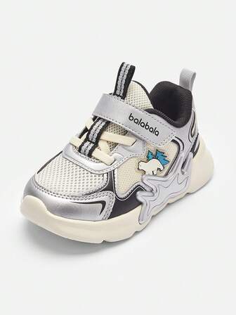 Balabala Baby Mesh Sneakers 2025 Spring/Autumn Breathable First Walkers
