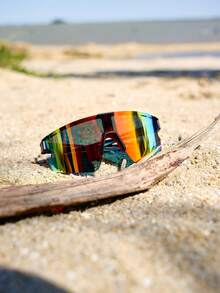 1pc/2pcs Women Outdoor Cycling Sports Glasses, Beach Holiday Fashion Sports Goggles Beach Accessories For Women Glasses Shades Easy Comfort Casual Outfits Outdoor Cycling Glasses For Summer Beach Vacation,Outdoor,Travel Autumn Accessories Goggles