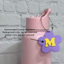 3D Printed Water Bottle Name Tag | Cute Personalized Keychain | Small Name Tag With String | Customized Name Tag | Sports Bag Name Tag