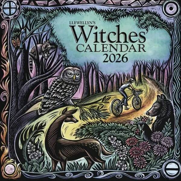 2026 Witches Calendar | Wheel Of The Year | Witch's Holidays | Magical Wisdom | Astrological Data