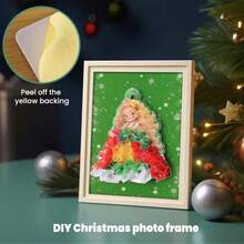 Princess Christmas DIY Sticker Game Costume Decor, Cartoon Creative Toy, Educational Accessory Material For 3D Handmade Creative Gifts, Christmas Gift Toys For Girls