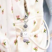 1pc Unisex Cartoon Otter Keychain Cute Bow Heart Star Pendant Cartoon Accessories Bag Pendant; Keychain Bag Jewelry Back To School Season Fall