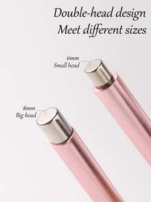 强力磁性钢珠美甲磁棒套装，长铝柄双头磁性美甲笔，磁性猫眼指甲油凝胶美甲工具