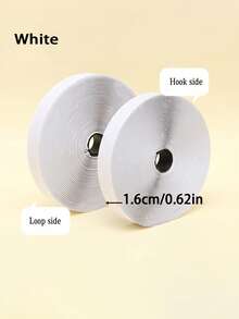 Double-Sided Adhesive Hook And Loop Tape, Hook & Loop Fastener Tape, Convenient Self-Adhesive Hook And Loop For Window Curtains, Frames, Mosquito Nets, Carpets, Cars, Easy To Operate