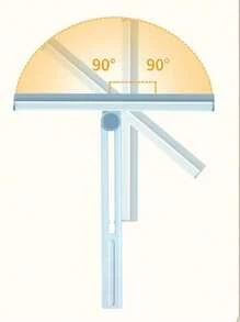 1pc Foldable Scraper Cleaning Wiper Shower Scraper Glass Cleaning Floor Window Glass Cleaning Tools Household Glass Wipers, Collapsible Glass Cleaning Brush 180 Degree Rotatable Silicone Glass Scraper For Window Mirrors Floor Household Cleaning Tools, Household Multifunctional Window Cleaner Bathroom Countertop Wipers Toilet Swivel Folding Glass Scrapers - Multicolor - View 9