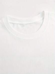 185g Cotone, T-shirt grafica MANN MANN MANN, Camicia casual a maniche corte da uomo, Comoda e traspirante, Indossabile quotidianamente, Stagione primavera/estate, Design unico e di