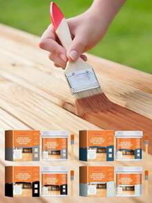 JAYSUING 1 套产品 - 木材涂料木材腻子木材涂料用于覆盖裂缝和缝隙涂鸦修复多用途修补漆 - 墙面修复产品，送给家人、朋友、节日的礼物 - 100g - 查看 4