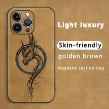 Funda magnética para teléfono con diseño de piel sintética de oveja, compatible con los modelos 12, 13, 14, 15, 16 Plus, Pro y Pro. Elegante y de alta calidad, una excelente opción. - Colores mixtos 4 - Ver 6