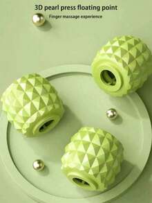 1 Stück Kreismassagegerät, Bein-Knetgerät & Entspannungsausrüstung mit PP-Rollrädern, Yoga-Rolle für Oberschenkel-Muskelentlastung Fitness-Ausrüstung Gym-Zubehör, Sport, Gym, Heimübung, Massagegerät, Massage