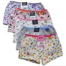 Kit 5 Calcinhas Infantis Boxer Shortinho de Meninas